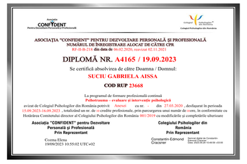 Certificat 2023